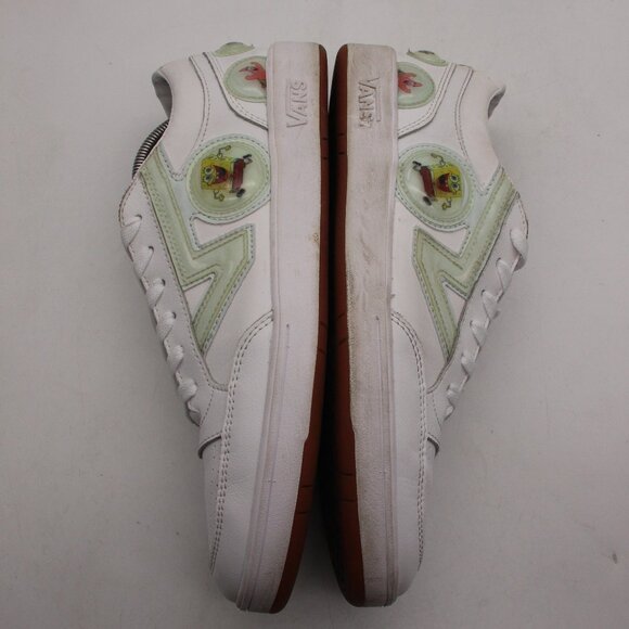 VANS X Lowland CC SpongeBob Bubble Leather Men's Size 12 Casual Sneakers - Picture 6 of 11